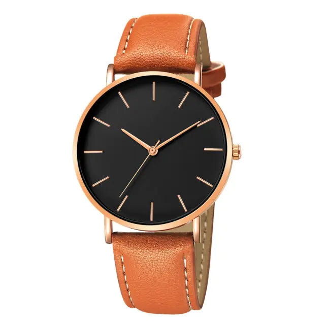 Luxe Leather Men's Watches