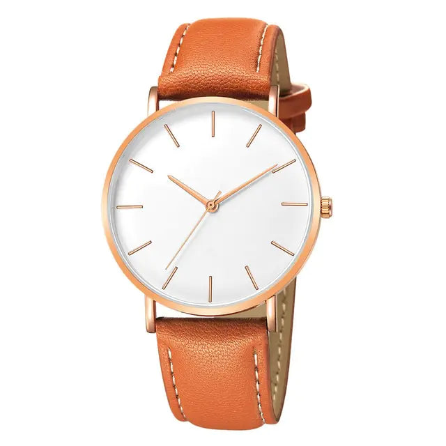 Luxe Leather Men's Watches