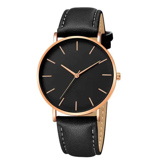 Luxe Leather Men's Watches