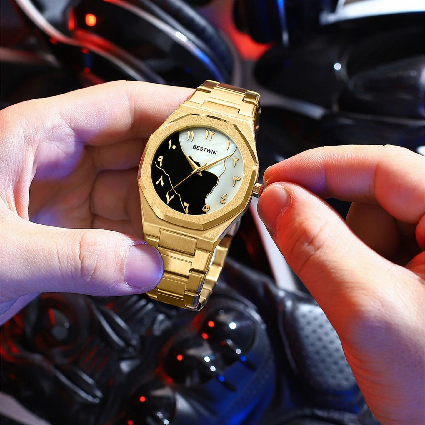 Minimalist Steel Belt Quartz Watch